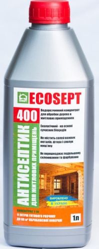 Антисептик для внутренних работ ECOSEPT 400