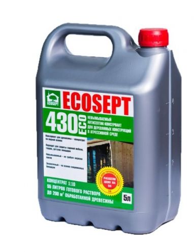 Невымываемый антисептик консервант ECOSEPT430 ECO
